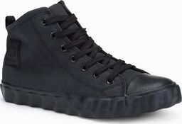  Ombre Trampki męskie sneakersy T374 - czarne 43