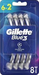  Gillette Gillette Blue 3 UEFA Champions League jednorazowe maszynki do golenia dla mężczyzn 8szt