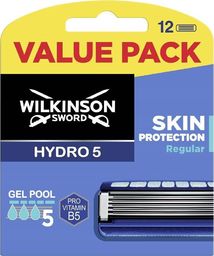 Wilkinson  Hydro 5 Skin Protection Regular zapasowe ostrza do maszynki do golenia dla mężczyzn 12szt