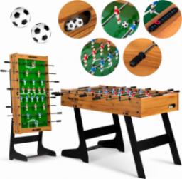  Neo-Sport Stół do gry w piłkarzyki, drewniana 121 x 61 x 80 cm (NS-803)