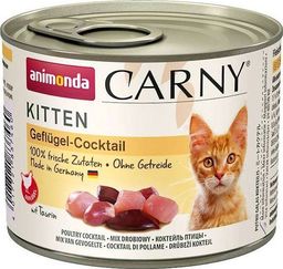  Animonda Cat Carny Kitten smak: koktajl drobiowy 200g