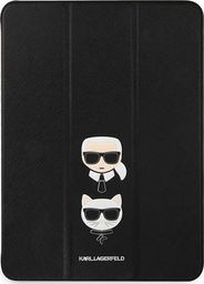 Etui na tablet Karl Lagerfeld Etui Karl Lagerfeld KLFC12OKCK Apple iPad Pro 12.9 2021 (5. generacji) Book Cover czarny/black Saffiano Karl &Choupette