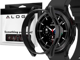  Alogy Etui silikonowe Alogy case do Samsung Galaxy Watch 4 Classic 42mm Czarne