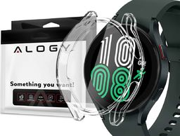  Alogy Etui silikonowe Alogy case do Samsung Galaxy Watch 4 40mm Przezroczyste