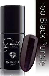  Semilac 100 Black Purple 7ml