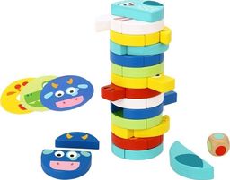  Tooky Toy Jenga Dla Dzieci Klocki Zwierzęta Gra Zręcznościowa!