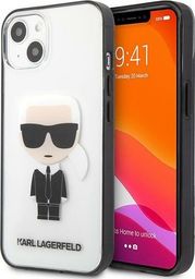  Karl Lagerfeld Etui Karl Lagerfeld KLHCP13SHIKCK Apple iPhone 13 mini transparent Ikonik Karl