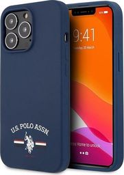  U.S. Polo Assn US Polo USHCP13LSFGV iPhone 13 Pro / 13 6,1" granatowy/navy Silicone Collection