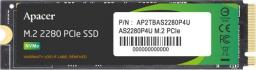 Dysk SSD Apacer AS2280P4U 256GB M.2 2280 PCI-E x4 Gen3 NVMe (AP256GAS2280P4U-1)