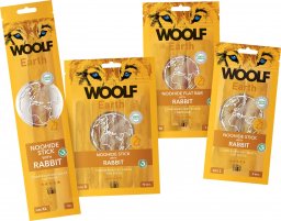 WOOLF  Woolf Earth Noohide Stick Rabbit Przysmak Dla Psa Królik Rozmiar XL 85 g