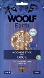 WOOLF  Woolf Earth Noohide Stick Duck Przysmak Dla Psa Kaczka Rozmiar S 85 g