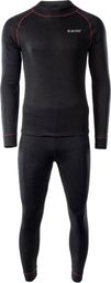  Hi-Tec Bielizna termoaktywna męska zestaw bluza + spodnie kalesony legginsy Hi-tec Sorin set czarna rozmiar M