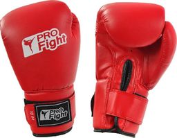  Profight Rękawice bokserskie Profight PVC czerwone 10