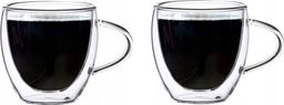  EzyStyle dvigubo stiklo puodeliai Espresso, 75 ml, 2 vnt () - 46895713