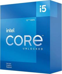 Procesor Intel Core i5-12600KF, 3.7 GHz, 20 MB, BOX (BX8071512600KF)