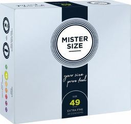Mister Size Mister Size Condoms prezerwatywy dopasowane do rozmiaru 49mm 36szt.