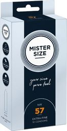 Mister Size Mister Size Condoms prezerwatywy dopasowane do rozmiaru 57mm 10szt.