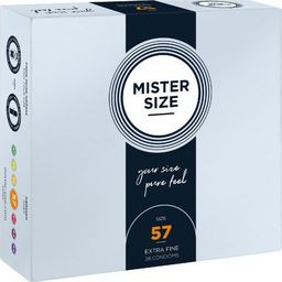 Mister Size Mister Size Condoms prezerwatywy dopasowane do rozmiaru 57mm 36szt.