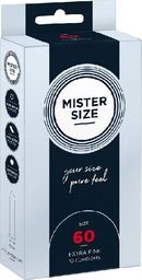  Mister Size Mister Size Condoms prezerwatywy dopasowane do rozmiaru 60mm 10szt.