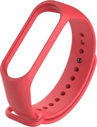  Nemo (U) Silikonowa Opaska do XIAOMI MI SMART BAND 3 / 4 czerwona