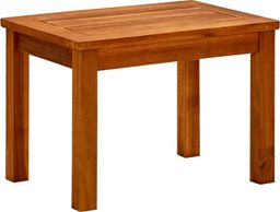  vidaXL Ogrodowy stolik kawowy, 50x35x36 cm, lite drewno akacjowe