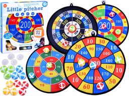 Jokomisiada Tarcza komplet 4 szt gra piłki na rzepy GR0514