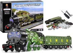 Jokomisiada Konstrukcyjne metalowe klocki parowóz 340el ZA3869