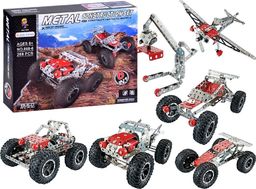 Jokomisiada Metalowe klocki konstrukcyjne 288 el 6w1 ZA3870