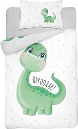 Detexpol Pościel 90x120 do łóżeczka mały dinuś dinozaur z dinozaurem