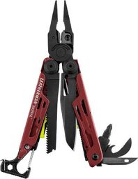 Leatherman Multitool Leatherman Signal Crimson - 19 narzędzi, dł. 114,3mm (832745)