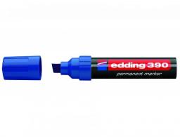  Edding Marker permanentny ścięta końcówka 4-12MM niebieski (390N ED)