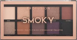  ProFusion Profusion Smoky Eyeshadow Palette paleta 10 cieni do powiek