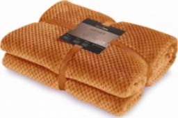 Decoking Koc mikrofibra na fotel 70x150 Henry imbirowy ginger