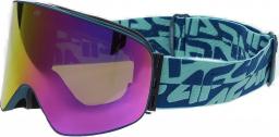 4f Gogle narciarskie H4Z21-GGD002-34S jasny niebieski one size