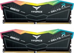 Pamięć TeamGroup T-Force Delta RGB, DDR5, 32 GB, 6400MHz, CL40 (FF3D532G6400HC40BDC01)