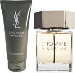  Yves Saint Laurent L'Homme Zestaw dla mężczyzn EDT 100ml + Żel pod prysznic 100ml