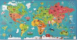 Scratch Scratch, Puzzle Mapa Świata