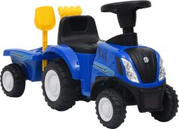  vidaXL Traktor dla dzieci New Holland, niebieski