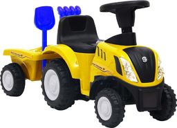  vidaXL Traktor dla dzieci New Holland, żółty
