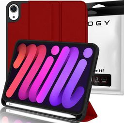 Etui na tablet Alogy Alogy Etui na tablet Smart Pencil Case do Apple iPad Mini 6 2021 Czerwone uniwersalny
