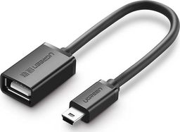 Adapter USB Ugreen US249 miniUSB - USB Czarny  (UGR1086BLK)