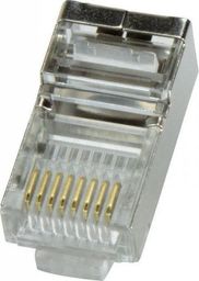  D-Link Logilink MP0003 CAT5e Modular PlugSuitable for 8P8C Round CableConnector shieldedGold-plated contacts