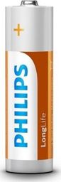  Philips Bateria LongLife AA / R6 4 szt.