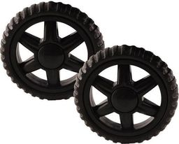 Orion Wymienne Kółka 2 szt. do Wózka Orion Koła z Tworzywa do Torby na Zakupy Zakupowego Zapasowe