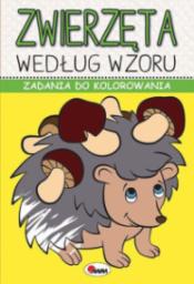  Zadania do kolorowania. Zwierzęta według wzoru