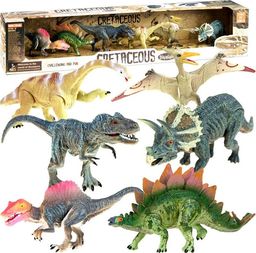 Figurka Jokomisiada Zestaw dinozaurów DINOZAURY malowane 6szt ZA2051