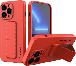  Wozinsky Wozinsky Kickstand Case elastyczne silikonowe etui z podstawką iPhone 13 czerwony