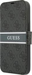  Guess Guess GUBKP13S4GDGR iPhone 13 mini 5,4" szary/grey book 4G Stripe