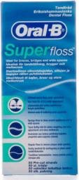  Oral-B Super Floss (U) nić dentystyczna 50 odcinków