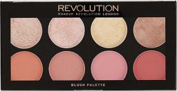  Makeup Revolution Blush Palette Blush Goddess 8 Zestaw róży do policzków 13g